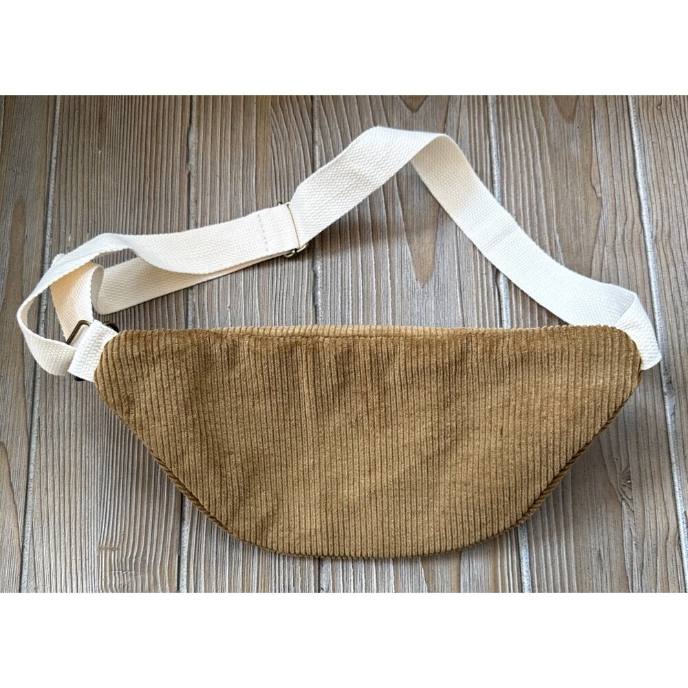 Sezane Octobre Editions Brown Corduroy Fanny Pack - Brand New Never Used - Picture 4 of 7